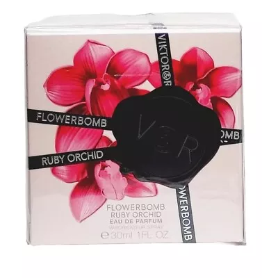 Viktor Rolf Flowerbomb Ruby Orchid 1oz/30ml Eau De Parfum Perfume Flower Bomb • $58.95