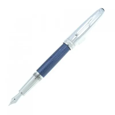 Montblanc Meisterstuck Doue Blue Hour Classic 112892 Fountain Pen • $839.99