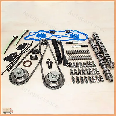 Timing Chain Kit Cam Lifters Rocker Arms For Ford F150 F350 Lincoln 5.4L 3V OEM • $379