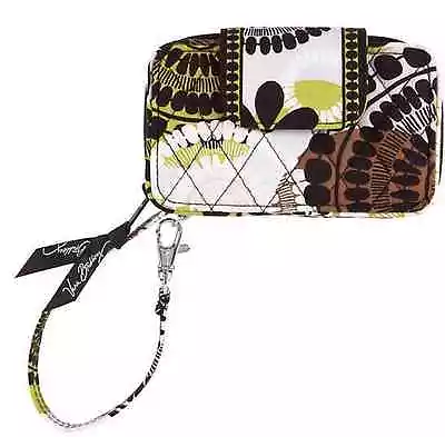 Vera Bradley Cocoa Moss Smartphone  Wristlet $49.95 NWT 12423-143 • $26.99