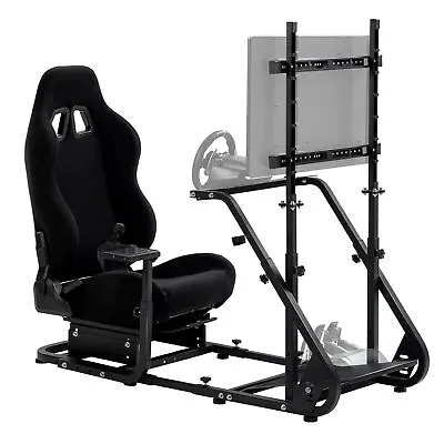 Dardoo Racing Simulator Cockpit With Monitor Stand Fits For Logitech G25 G27 G29 • £181.99