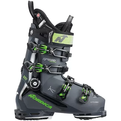 NORDICA Men Speedmachine 3 120 Anthracite/Black/Green Boots (050G1800047) • $379.99