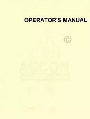 International Mogul 12-25 Kerosene Operators Manual • $14.10