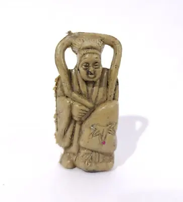 Japanese 7 Lucky Gods Of Fortune Vintage Ceramic Figurine - GOD OF WISDOM • $11.99