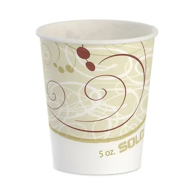 SOLO R53SYMPK Symphony Design 5 Oz. Paper Cups (100/Pack) New • $15.99