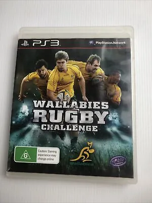 WALLABIES RUGBY CHALLENGE For Sony Playstation 3 PAL No Manual Free Post • $10.95