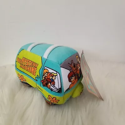 Toy Factory Scooby Doo Cartoon The Mystery Machine Van 7  Plush Stuffed Toy NEW • $14.99