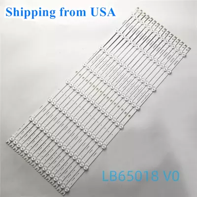 LED Backlight Strip(16)For Vizio D65U-D2 E65X-C2 EX-65T27E02-3D772 LB65018 V0_01 • $35.64