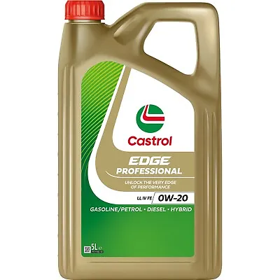 Castrol Edge Professional LL IV FE 0W-20 0W20 Fully Synthetic Engine Oil 5 Litre • £69.95