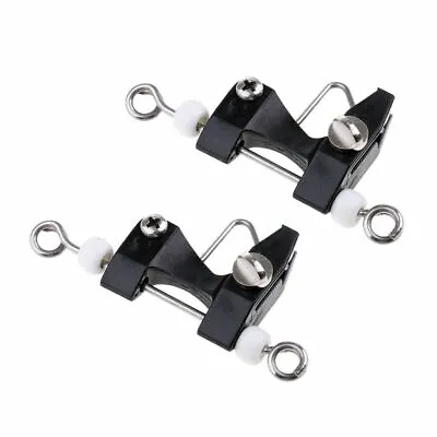 4 Black Outrigger Release Clips Taco Trolling Downrigger Kite Fishing 2 Sets • $13.99