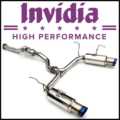 Invidia Titanium Tip Dual N1 Cat-Back Exhaust System Fits 2000-2009 Honda S2000 • $757.87