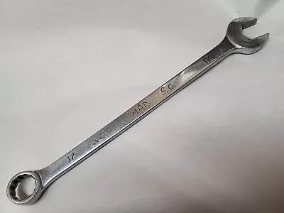 17mm MAC USA Metric V-cut Combination Wrench M17CLR 17 MM • $24.95