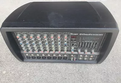 GVD Audio BM8800 8 Channel Power Mixer With Duel Digital Effects And Equalizer • $164