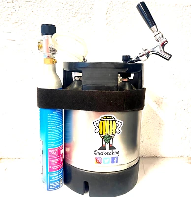 £165 • Buy AEB Corny Cornelius Keg 9L Refurbished Ball Lock Metal Tap Sodastream Regulator
