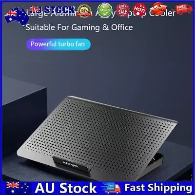 AU A18 Laptop Cooling Pad With Wind Adjustment Knob Aluminum Laptop Cooler Stand • $29.65