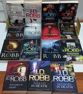 $10 • Buy J D ROBB Books You Choose And Save On Post IN DEATH Series Large Paperbacks