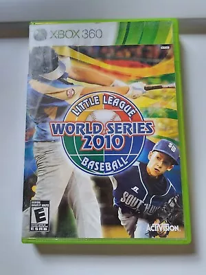 Little League World Series Baseball 2010 (Xbox 360 2010) Complete CIB TESTED • $22.75