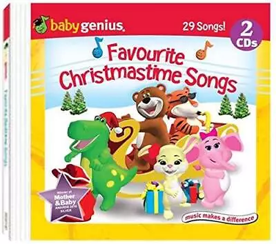 Baby Genius Favorite Christmastime Songs (2 CDs) - Audio CD - VERY GOOD • $6.98