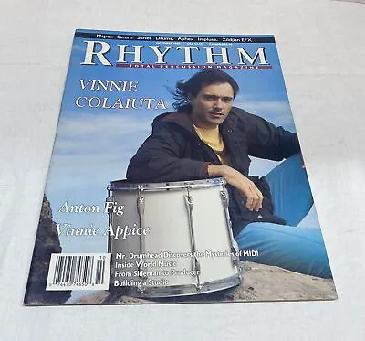 £32.84 • Buy Vintage Rhythm Total Percussion Magazine   Vinnie Colaiuta October 1989