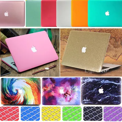 $9.99 • Buy 2in1 Matte Hard Case Shell + Keyboard Cover For Macbook Air Pro 11 13 14 15 Inch