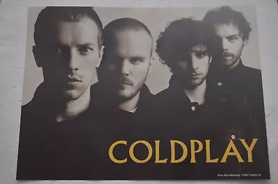 COLDPLAY Group Poster (2003) British Rock Band Chris Martin... • $30.49
