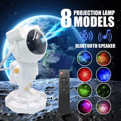 $34.99 • Buy USB LED Astronaut Projector Light Starry Night Light Bedside Table Lamps Speaker