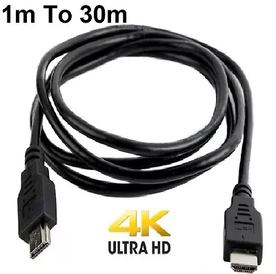 Premium HDMI Cable 3D Ultra UHD 4K 1080p Ethernet Cable Cord For LCDHDTV • $29.99