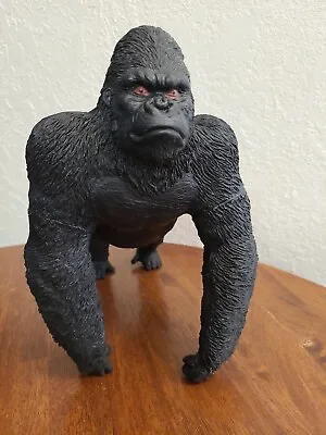 King Kong Gorilla Rubber 2017 Black Soft Squeeze Rubber Toy Action Figure • $12.33