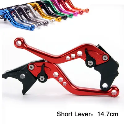 Red  Short Brake Clutch Levers For  Yamaha TTR125E 2000-05-06-09 TW200 96-2000. • $19.99