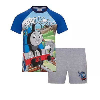 £4.99 • Buy Thomas The Tank Engine & Friends Boys Pyjamas Short Baby Toddler OFFICIAL Gift