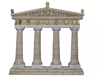 Parthenon Acropolis Ancient Greek Temple Doric Order Columns Cast Marble Statue  • $199.90