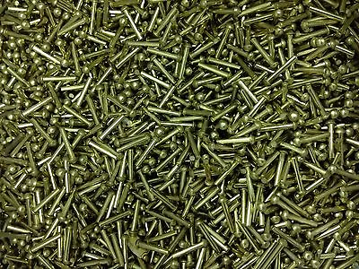 £2.60 • Buy 1/32  Dia Brass Rivets 3/8  Long. QTY 50 Round Head