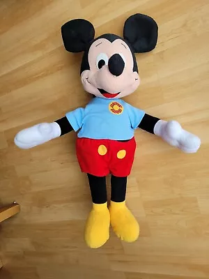 VINTAGE 1988 WALT DISNEY TALKING MICKEY MOUSE Playskool 22  With Shorts • £34.99