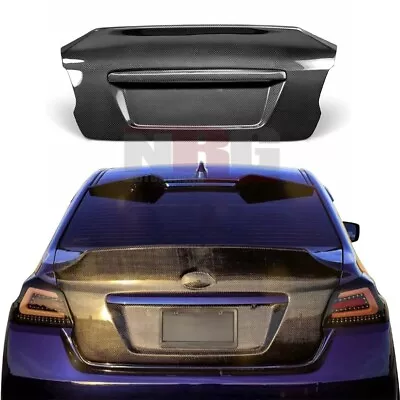 For 2015-2021 Subaru WRX STI Carbon Fiber Trunk C Style • $1095