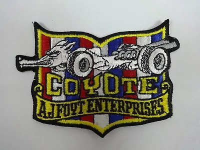 Coyote A.J. Foyt Enterprises Collector Emblem Iron On Patch • $19.99