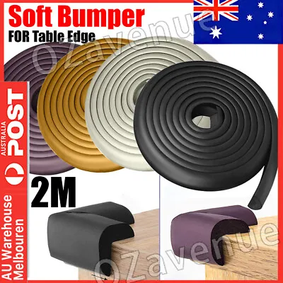 $10.25 • Buy AU Baby Safety Desk Edge Guard Strip Table Corner Protector Foam Bumper Tape
