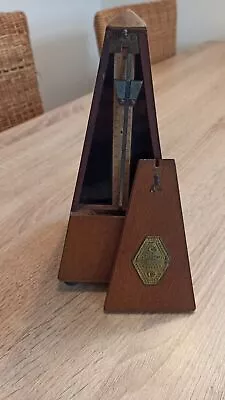 Vintage French Metronome. 1940-50. Original. Paris • $149.46