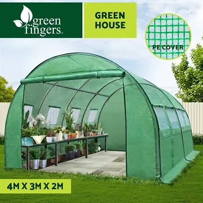 Greenfingers Greenhouse Walk In Green House Tunnel Plant Garden Shed Dome 4x3x2M • $149.95