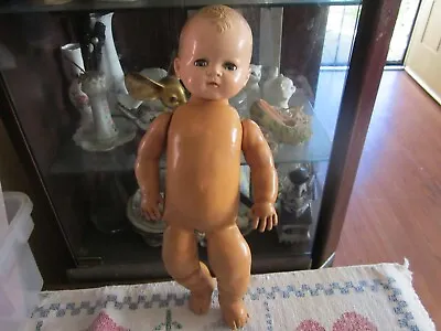 1940's Magic Skin Baby Plassie Doll (latex Body) • $50