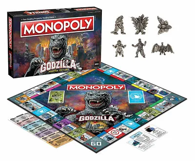 $37.99 • Buy Monopoly: Godzilla Monster Edition Board Game