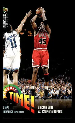 1995 Collector's Choice Michael Jordan #353  Playoff Time   PT • $2.49