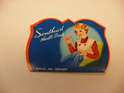 Vtg Sewing Notions - Needle Book - Sweetheart Japan #3 • $6.99