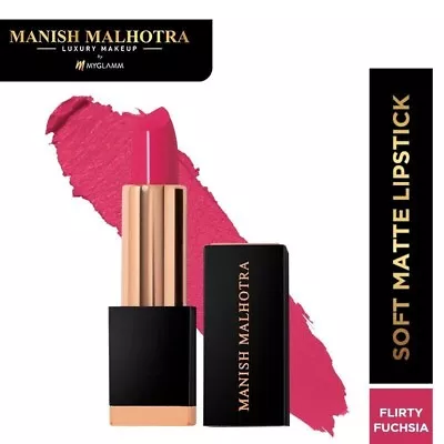 MyGlamm By Manish Malhotra Beauty Soft Matte Lipstick - Flirty Fuchsia • $15.34