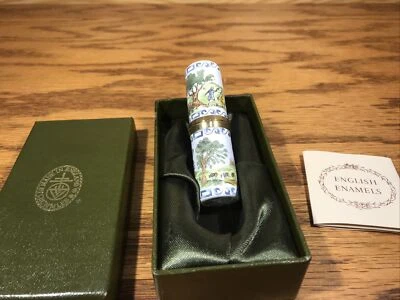$125.99 • Buy Crummles Enamels Needle Case Holder Georgian Country Sports ￼ Certificate Box