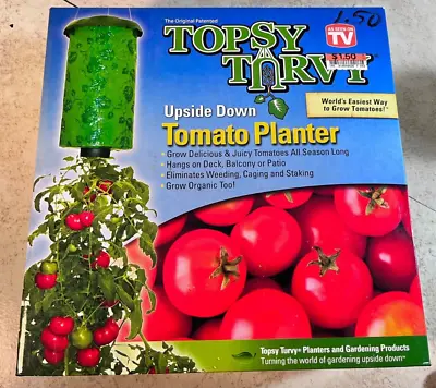 NEW Hanging Grow Bag Topsy Turvy Vertical Tomato Plants Upside Down Planter • $22.95