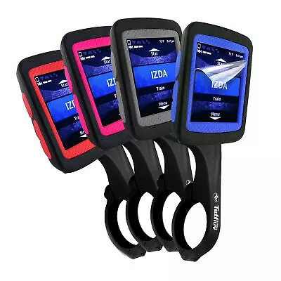 TUFF LUV Silicone Twin Dual Case For Garmin Edge 520 / 520 Plus With Mount • $39.08