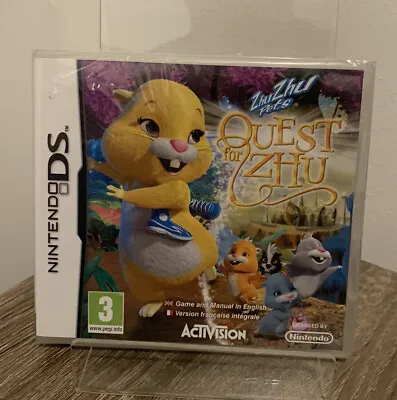 Zhu Zhu Pets Quest For Zhu Nintendo DS Brand New And Sealed • £14.99