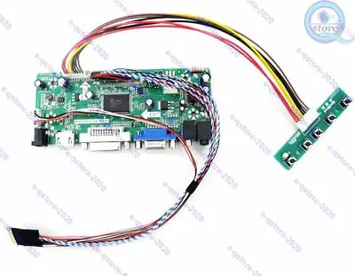 LCD Controller  Driver Board Inverter Diy Kit For LTN160AT06 LED Panel 1366x768 • $24.11