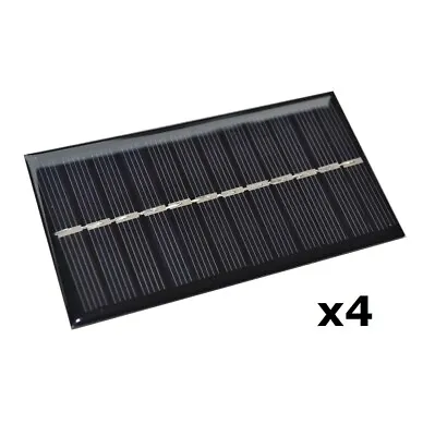 £12.40 • Buy 6V Solar Panel Cell Epoxy 1W For DIY Solar Projects X4 