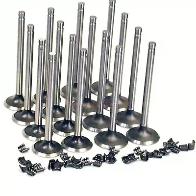 New 1.647  Intake & Exhaust Valves Ford Y-Block 239 292 312 Mercury Set • $103.62